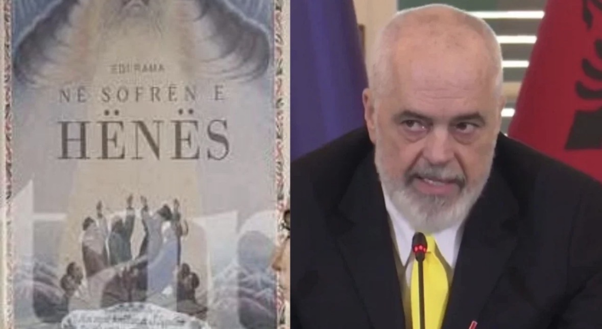 “Në Sofrën e Hënës”, kryeministri Edi Rama promovon librin e tij të ri