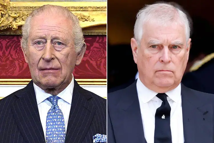 Charles viziton Sandringham, por shmang ish-Princin Andrew!