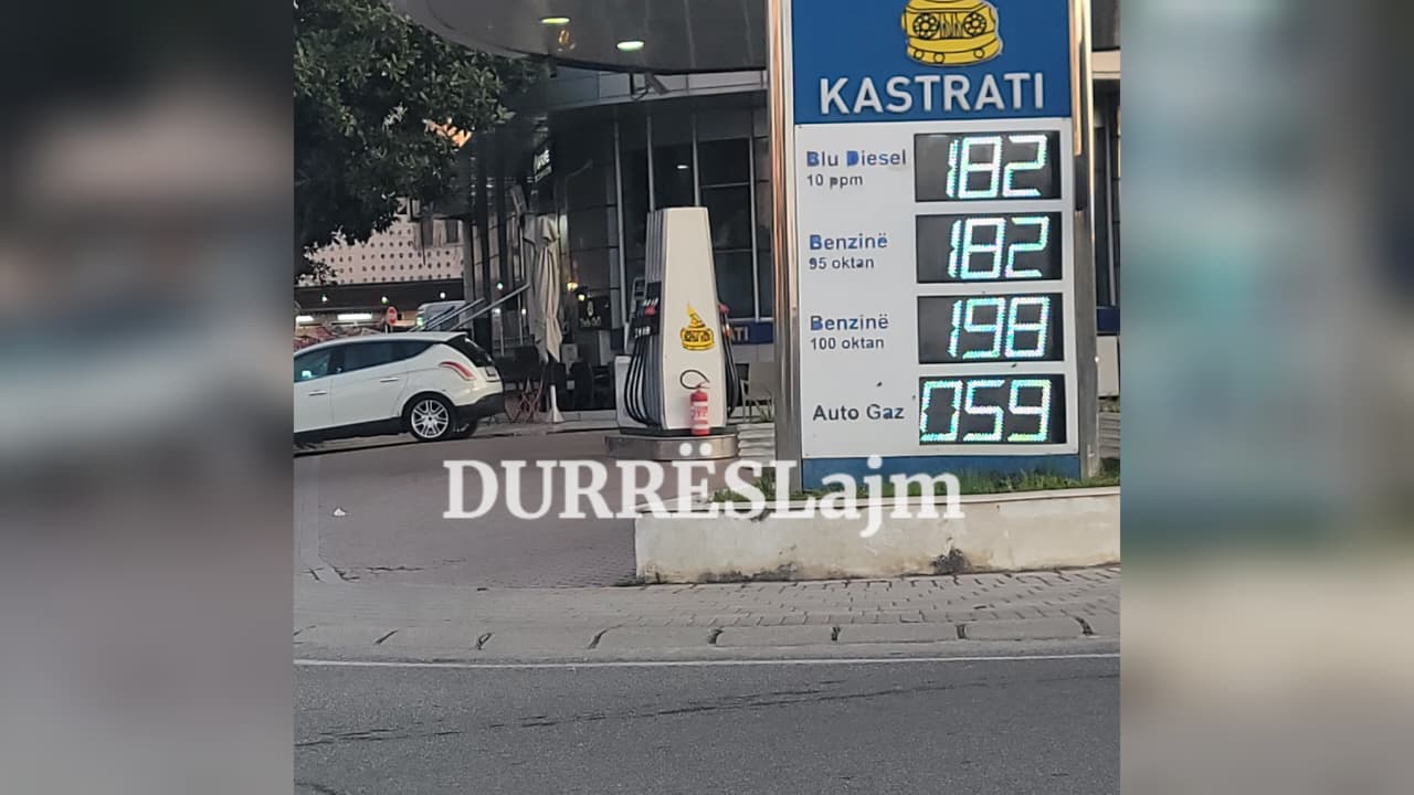 Rritet nafta në Durrës, shkon 182 lekë për litër! (VIDEO)