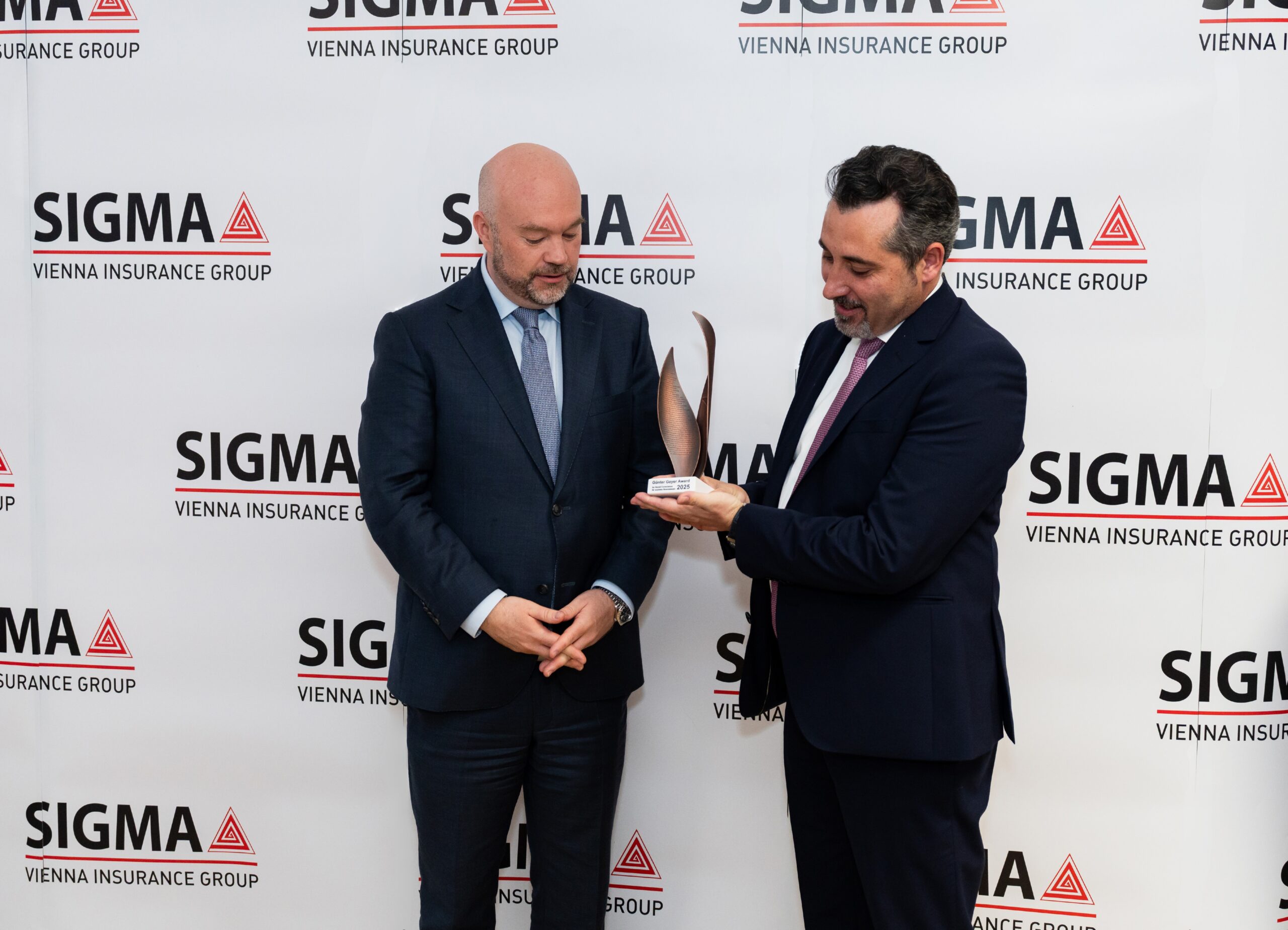 Sigma VIG nderohet sërish me çmimin Günter Geyer, duke e shndërruar kujdesin për të tjerët në një ndikim të matshëm