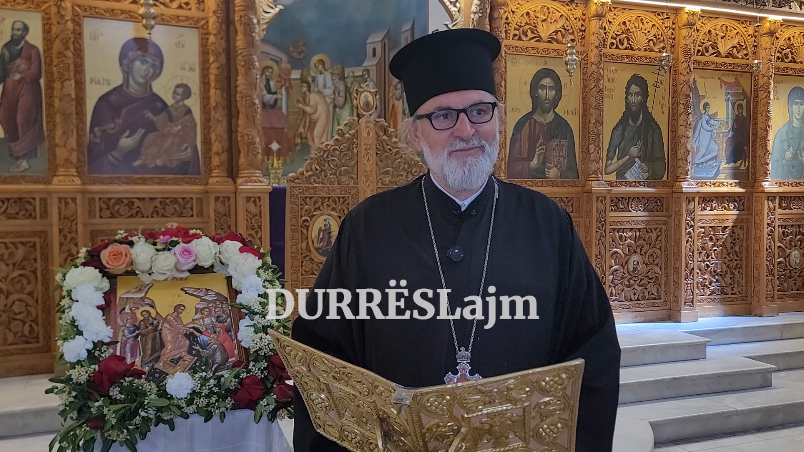 Pashkët Ortodokse/ At Gjerasimi: Nga ngjallja e Krishtit, vjen paqja e Perëndisë (VIDEO)