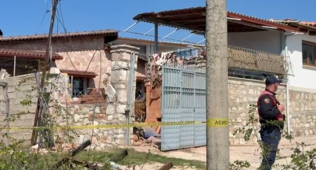 Eksploziv në murin e një banesë, policia nis hetimet për autorin