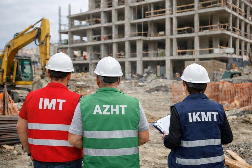 Siguria në kantiere/ IKMT gjoba dhe pezullim punimesh për 65 subjekte. Procesi do të vijojë edhe në Durrës