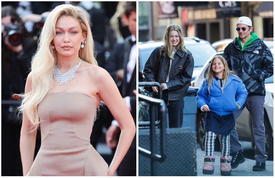 Gigi Hadid në rolin e njerkës, kalon kohë me vajzën e Bradley Cooper në New York