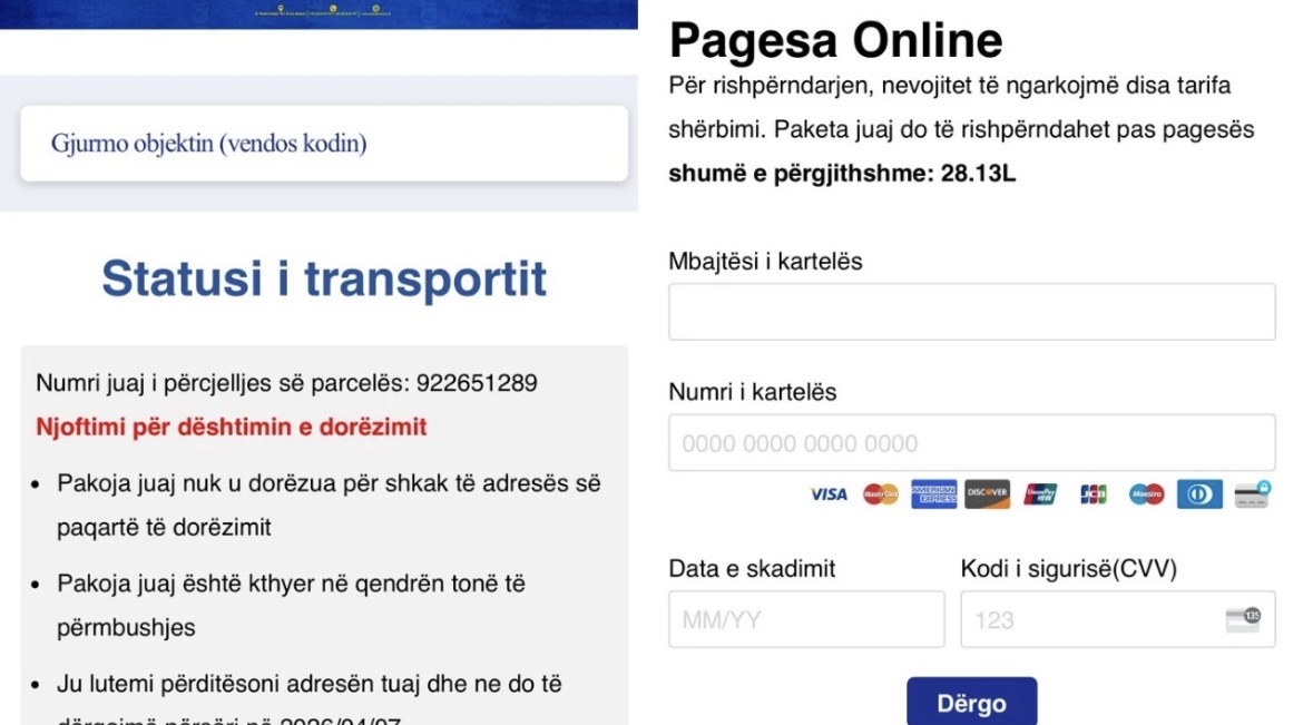Kujdes me mesazhet në telefonat tuaj për pako postare, Policia: Janë mashtrime, mos klikoni