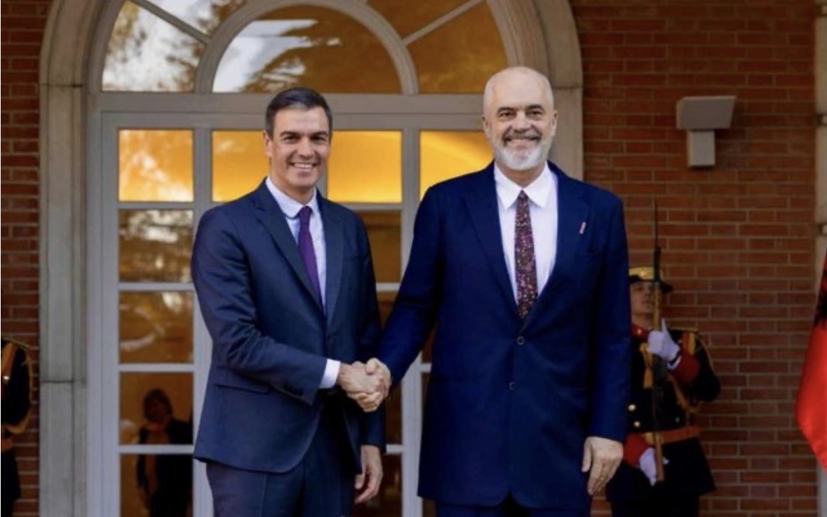 Rama nga Italia sot në Spanjë, takim me Sanchez dhe Antonio Costa-n