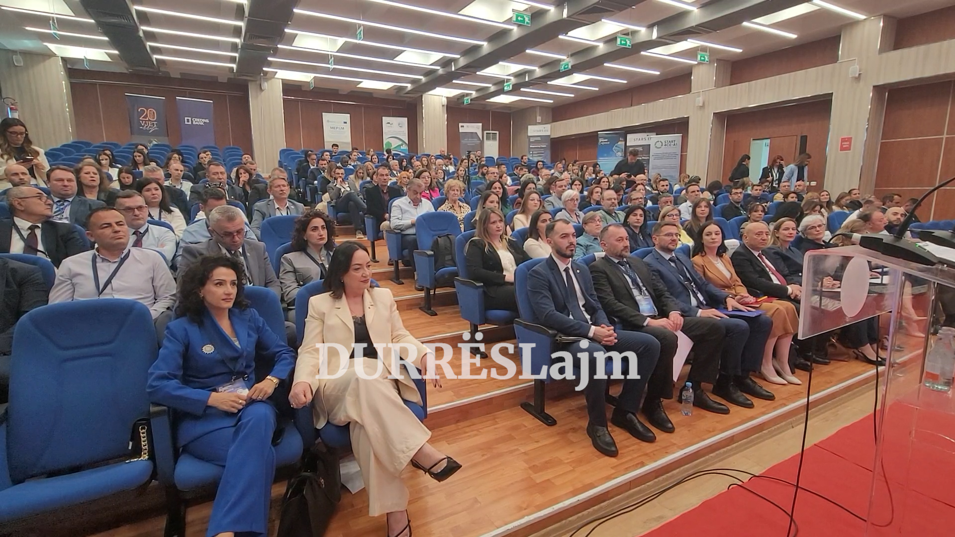 Java shkencore ndërkombëtare në Fakultetin e Biznesit në UAMD. Llazo: 39 universitete partnere të pranishme (VIDEO)