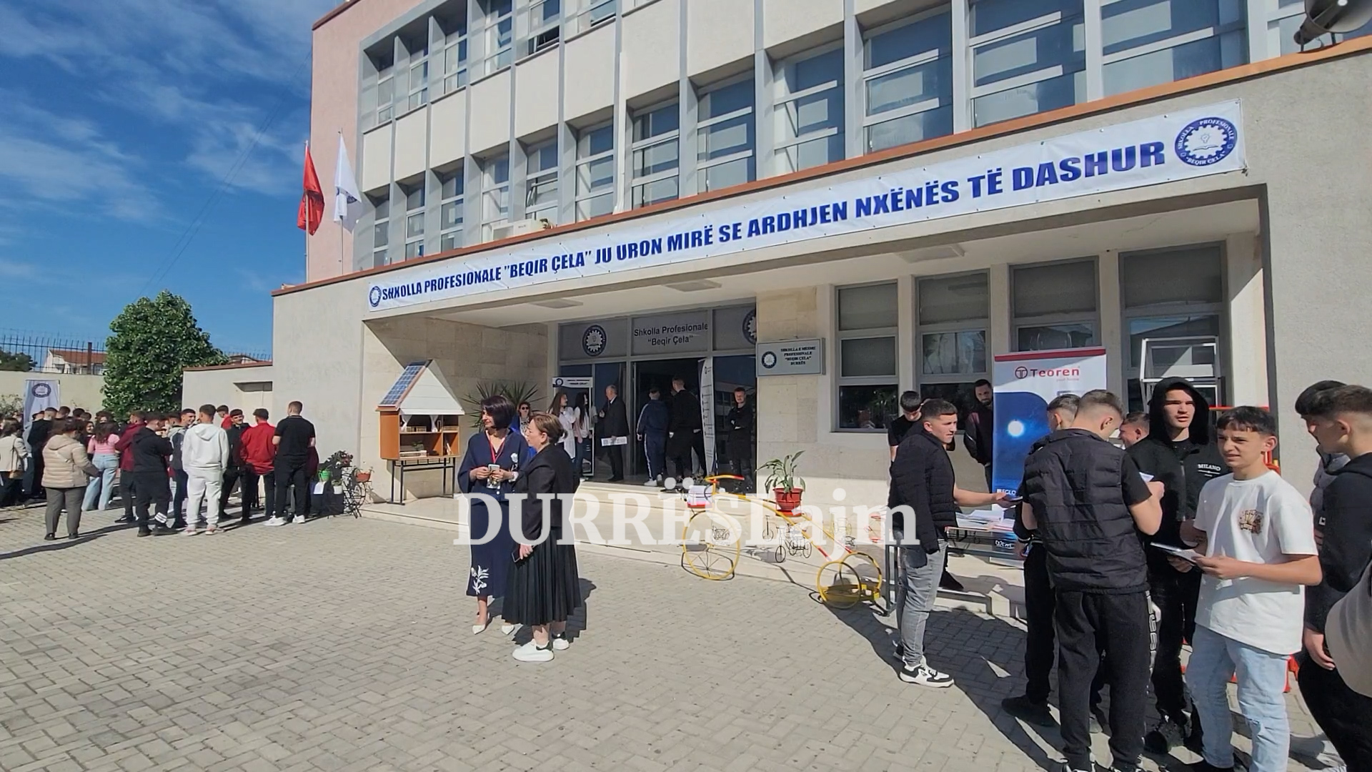 “Dita e hapur” në shkollën profesionale “Beqir Çela”, Mërkuri: 77% e nxënësve janë të punësuar (VIDEO)