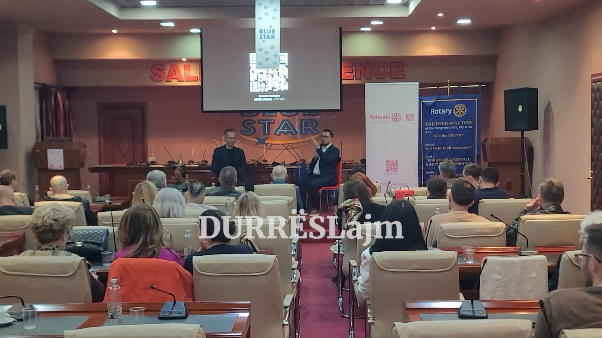 Rindërtimi 3D i amfiteatrit/ Arkitekti Dominik Lengyel bashkëbisedim me 2 klubet rotariane të Durrësit (VIDEO)