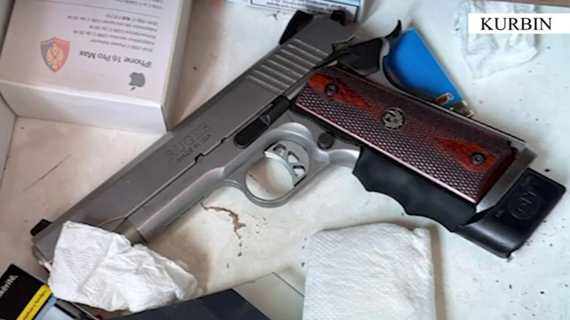 I armatosur në ambientet e një hoteli dhe me kokainë, arrestohet 42-vjeçari