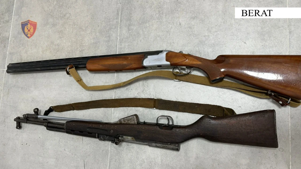 Mbante armë zjarri, armë gjahu dhe municion luftarak pa leje në magazinë, arrestohet 66-vjeçari