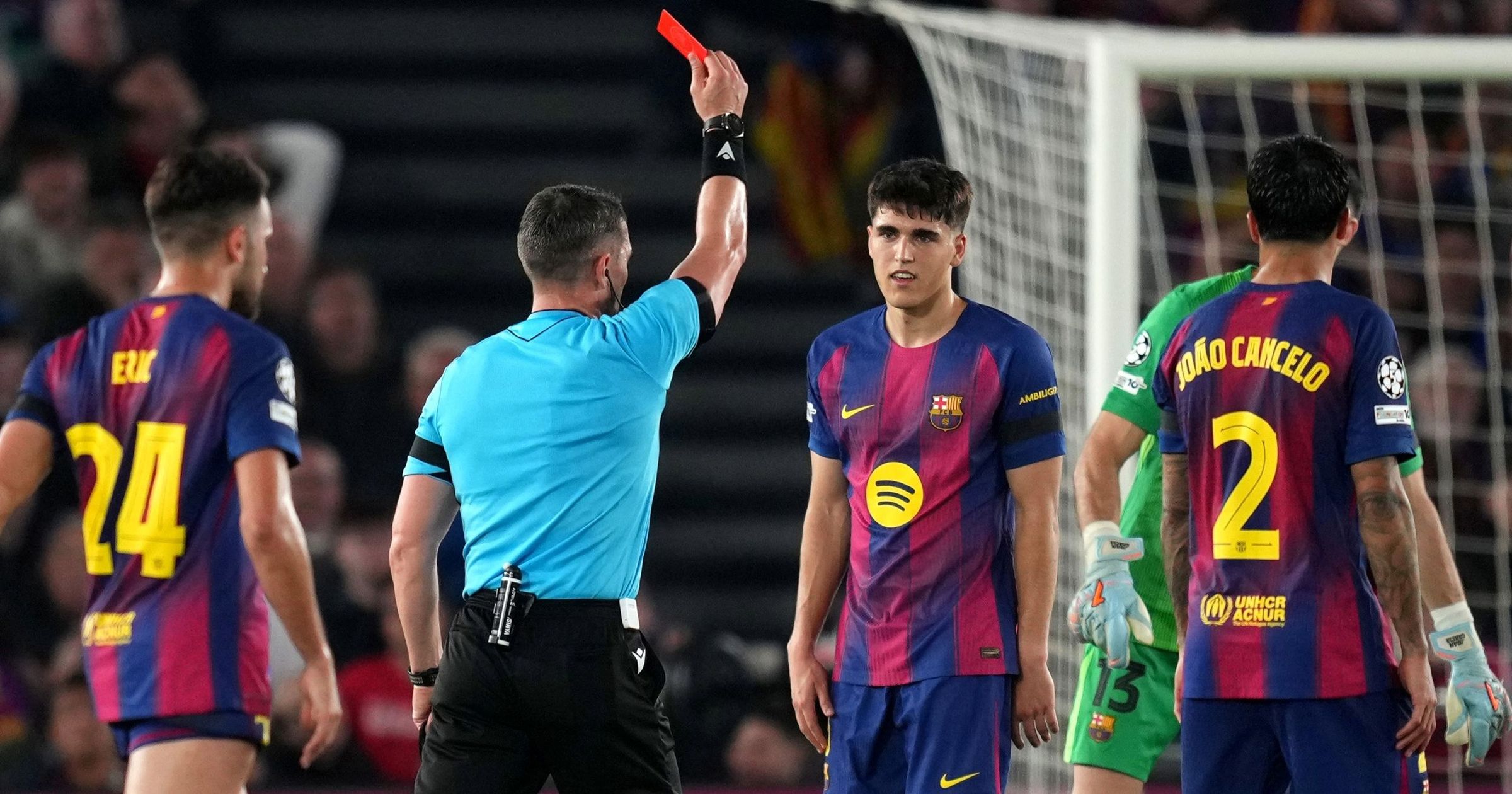 Barcelona me rekord negativ, skuadra me më shumë kartonë të kuq kundër në 10 vitet e fundit