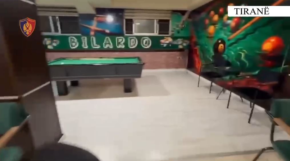 Policia godet 4 pikat e lojërave të fatit në Tiranë, 5 të arrestuar dhe 2 në kërkim