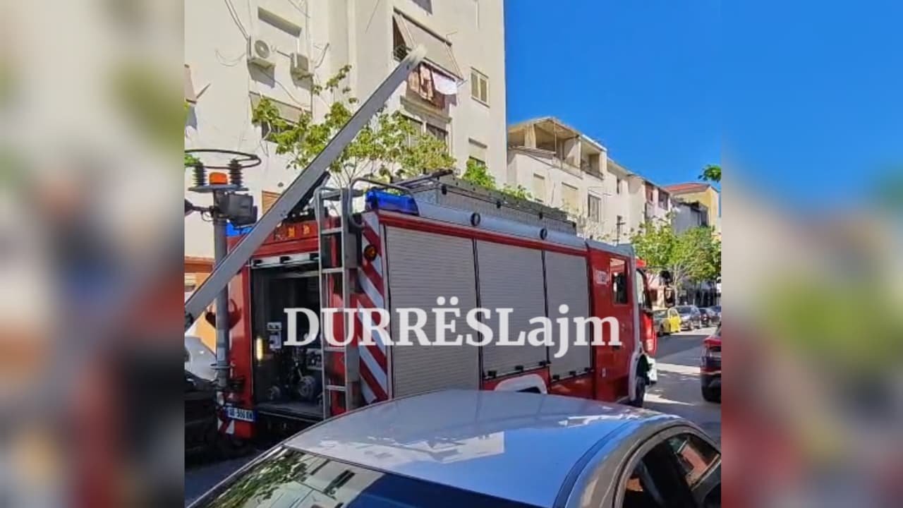 Shpërthen bolieri në një banesë në Durrës (VIDEO)