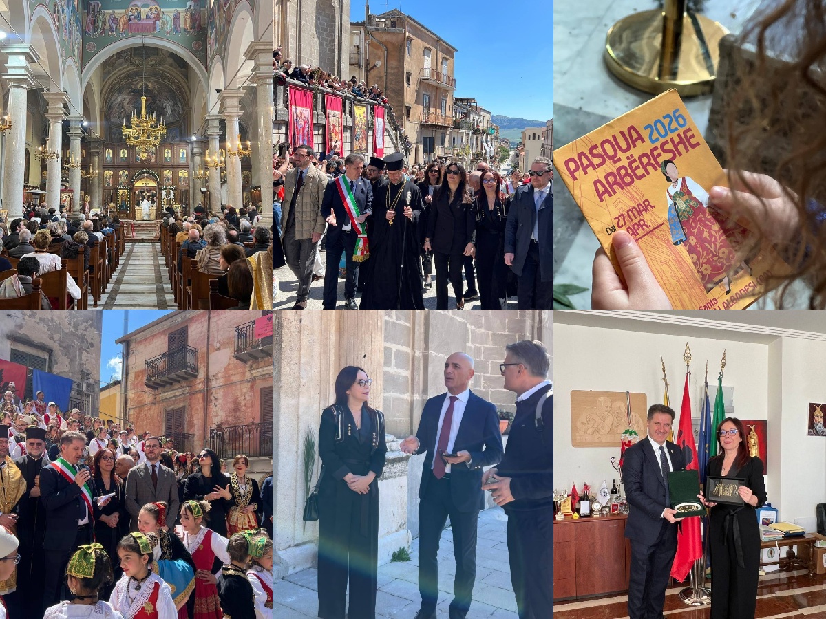 Spahiu vizitë tek komuniteti arbëresh në Itali: Një pasuri e çmuar kulturore, ku tradita, besimi dhe gjuha shqipe vazhdojnë të përcillen ndër breza