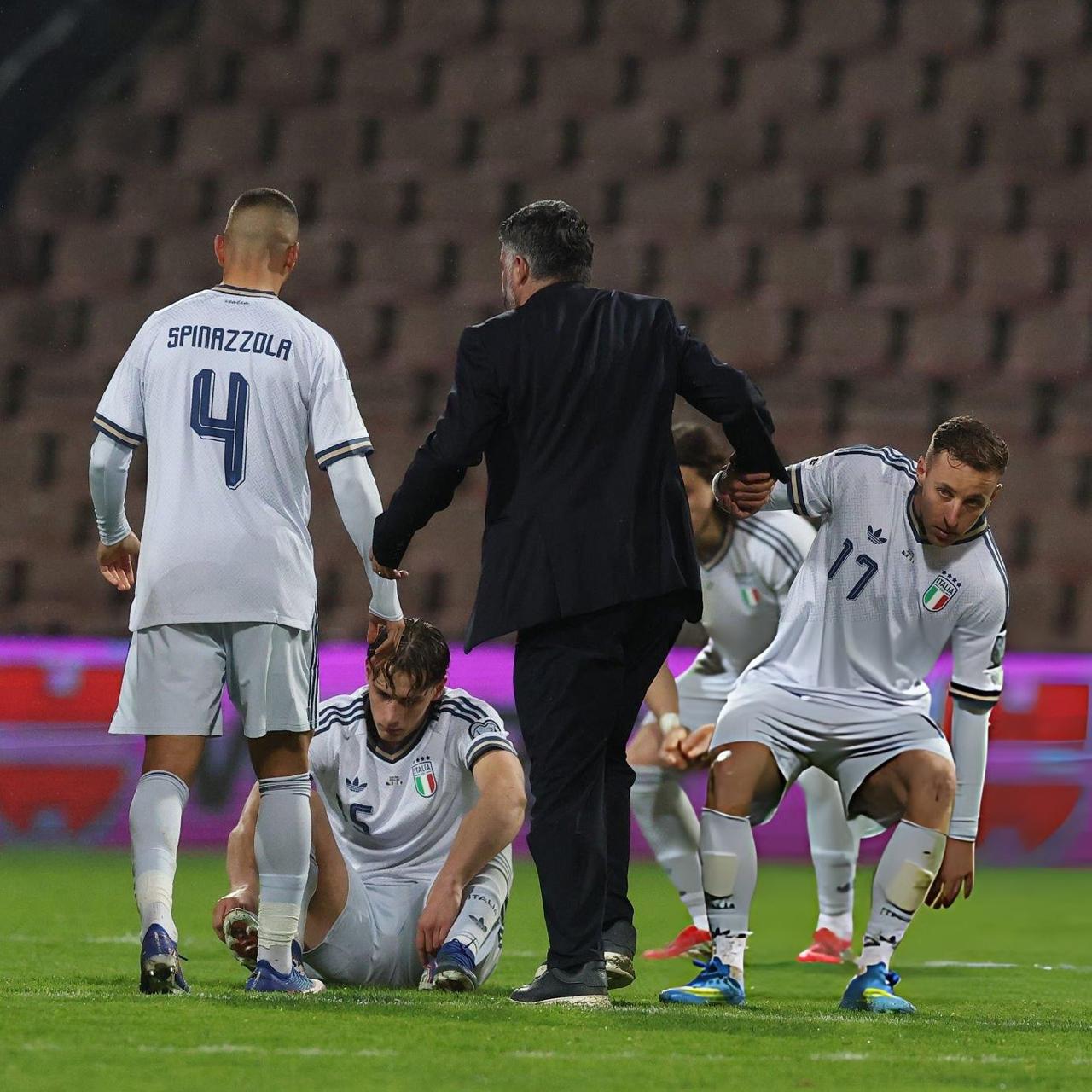 Disa lojtarë të Italisë kërkuan 300 mijë euro premio përpara finales me Bosnje Hercegovinën, Gattuso i bindi për t’u tërhequr 