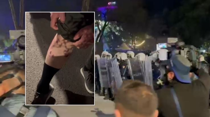 Berisha publikon videon: ‘Gangsterë’ me uniformë hodhën granata ndaj protestuesve