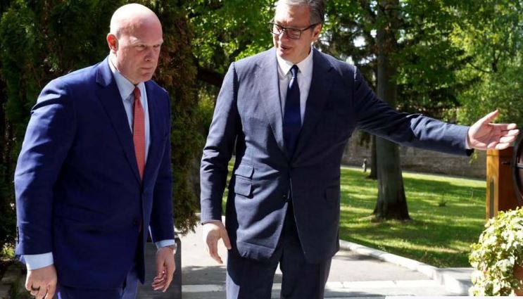 Vuçiç takohet me ambasadorin amerikan në NATO, bisedojnë për sigurinë rajonale dhe stabilitetin në Ballkanin Perëndimor!