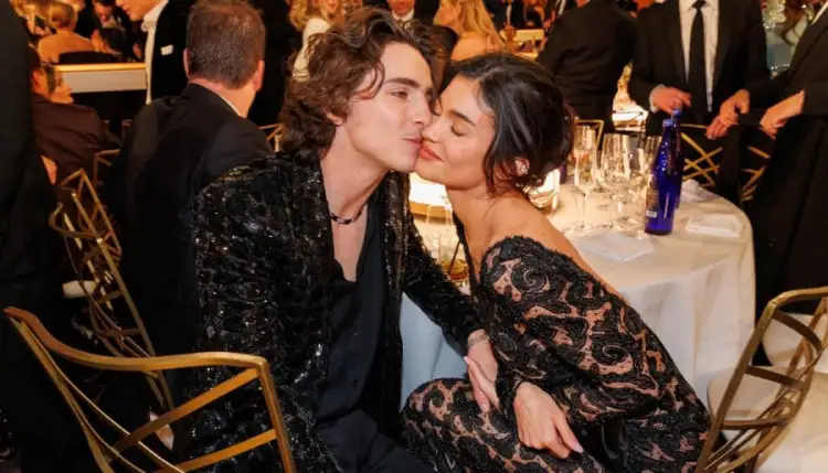 Komenti i Kylie Jenner në postimin e Timothée Chalamet ‘thyen’ internetin