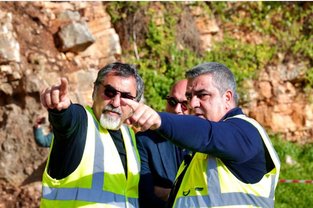 Ministri Blendi Gonxhja inspekton shpellën e Spilesë në Himarë