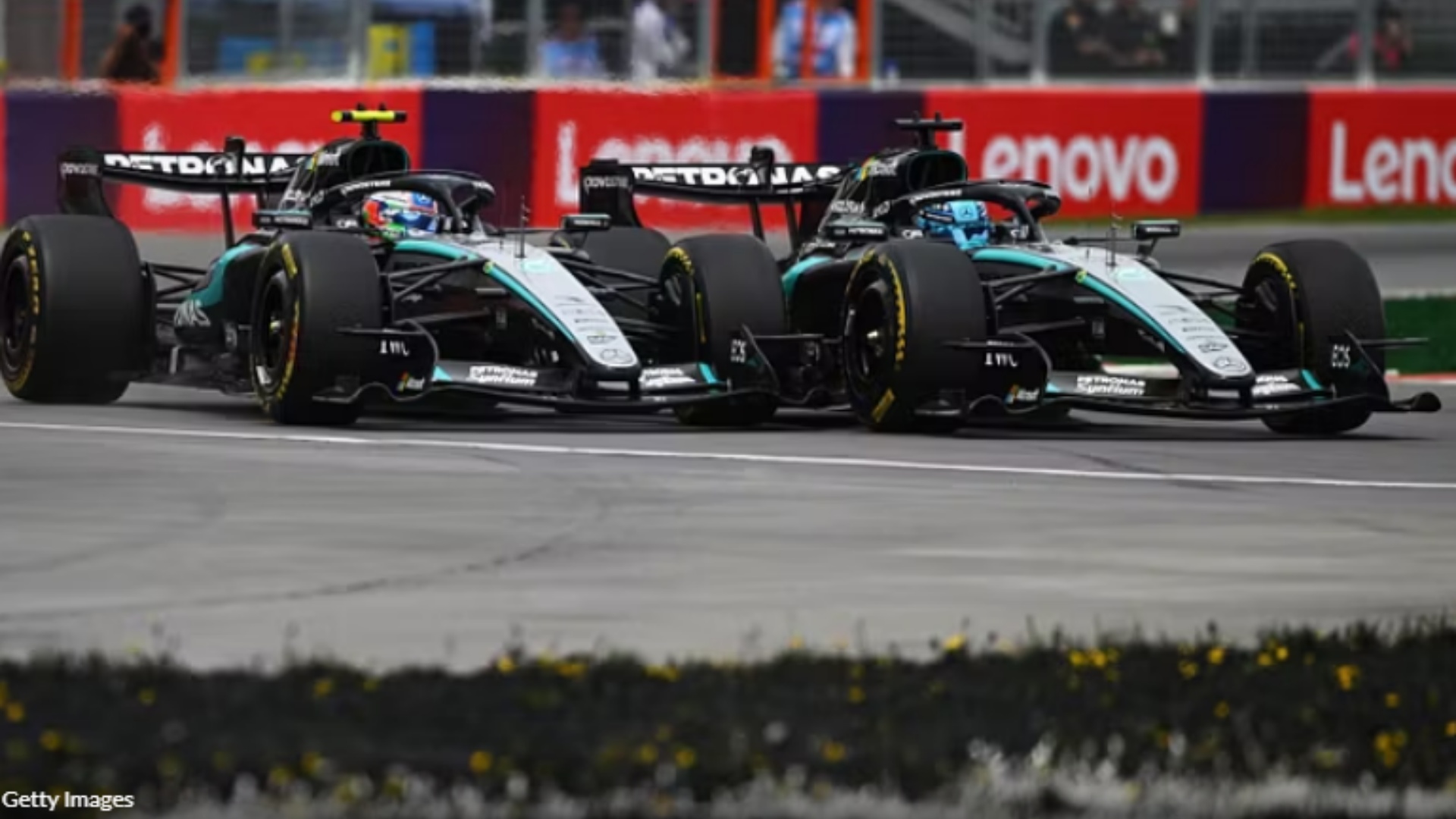 Formula 1/ ‘Shkëndija’ mes Russell dhe Antonellit në Garën Sprint, fiton britaniku