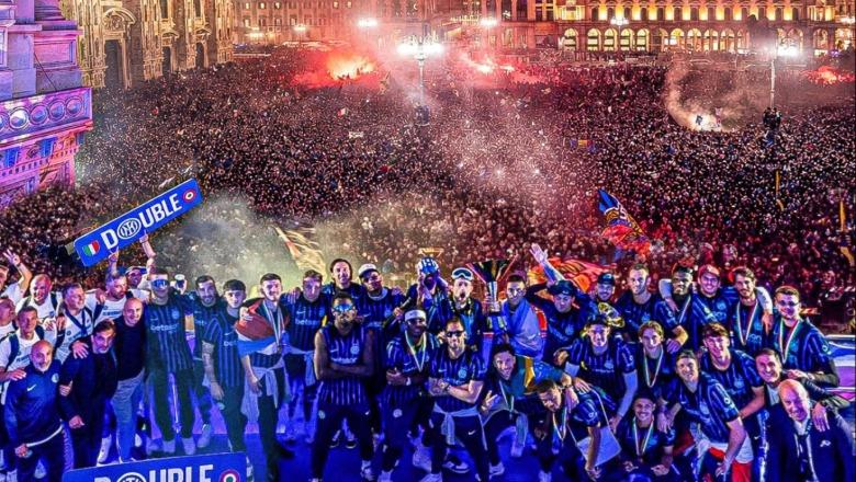 Inter feston titullin me 50 mijë tifozë në shesh, Thuram thumbon Milanin