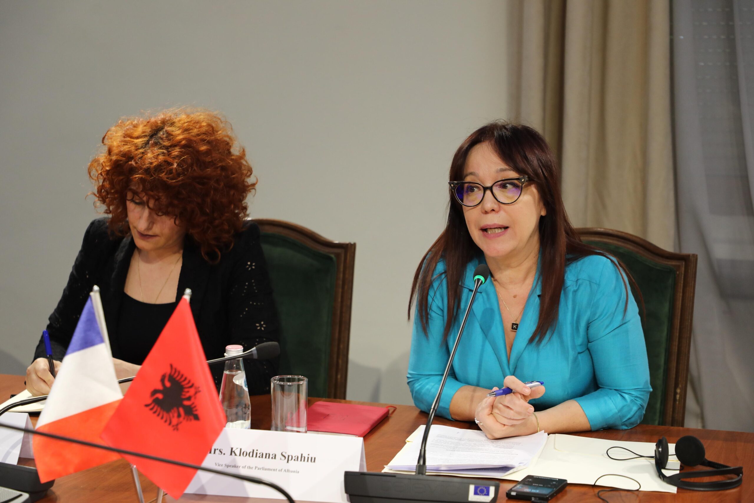 Delegacioni francez në Kryesinë e Kuvendit, Klodiana Spahiu: Bashkëpunimi parlamentar i rëndësishëm, përmbushim reformat për integrimin