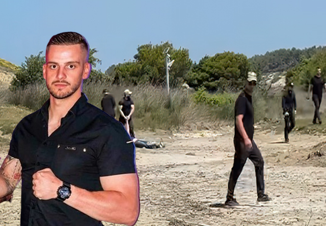 Dhunoi dhe tërhoqi zvarrë protestuesin/ Lihet në burg efektivi i policisë private, Geraldo Biba
