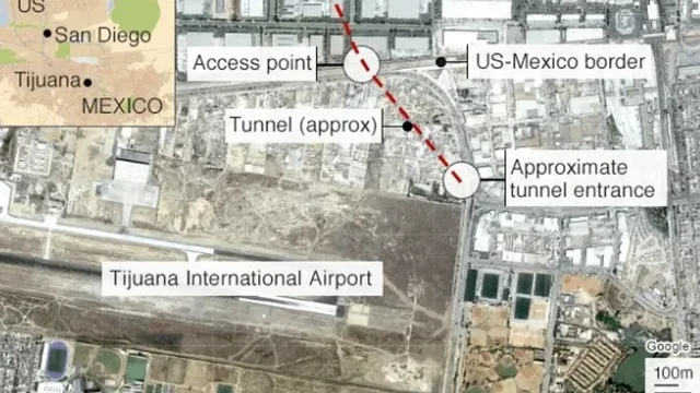Operacioni i autoriteteve amerikane nxjerr në dritë tunelin e fshehur në kufirin me Meksikën
