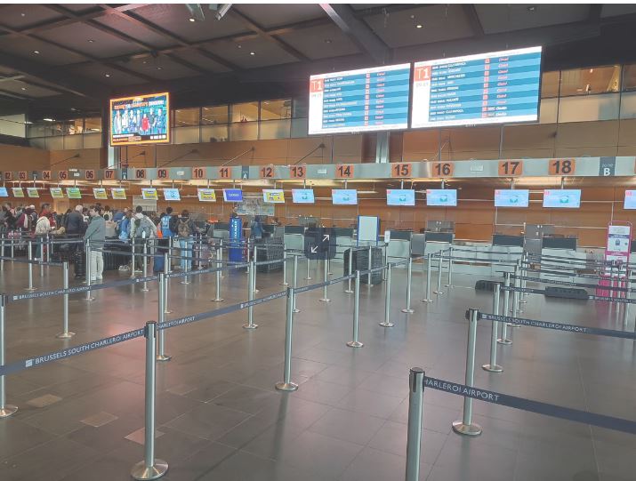 Bllokohen fluturimet në aeroportin e Brukselit