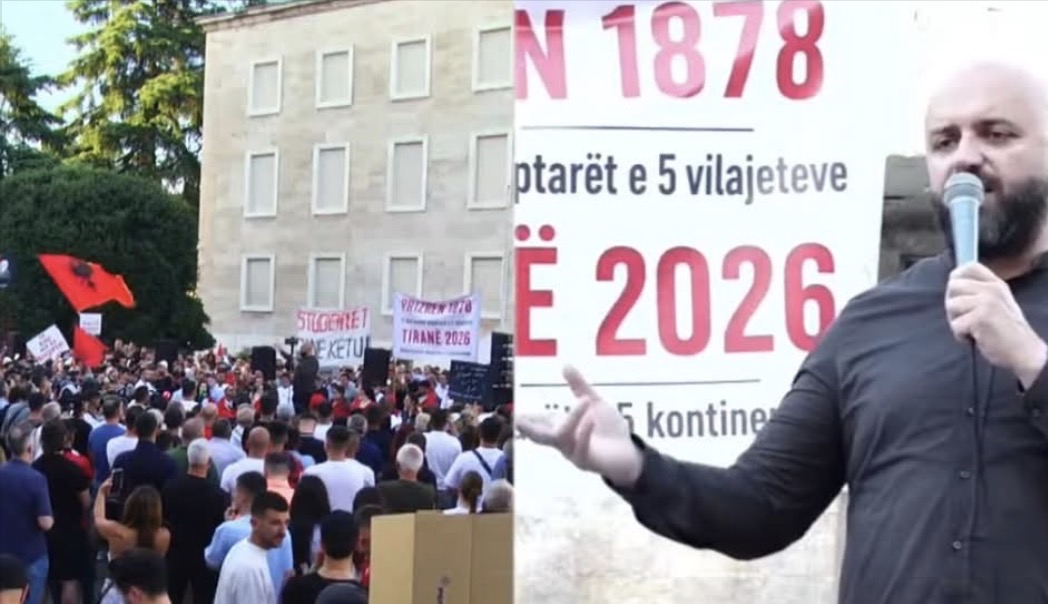 Protesta e 11-të para Kryeministrisë, protestuesi: Të ngremë një Kuvend Kombëtar