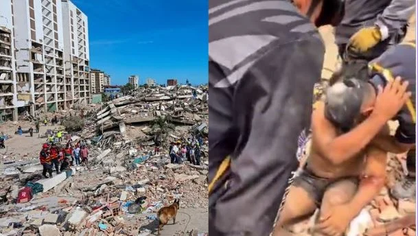 Bilanci i tërmeteve në Venezuelë shkon në 1,450 viktima, momenti kur një burrë nxirret i gjallë nga rrënojat dhe shpërthen në lot