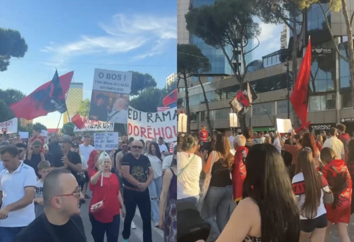 Nis marshimi i qytetarëve, mblidhen para Kryeministrisë