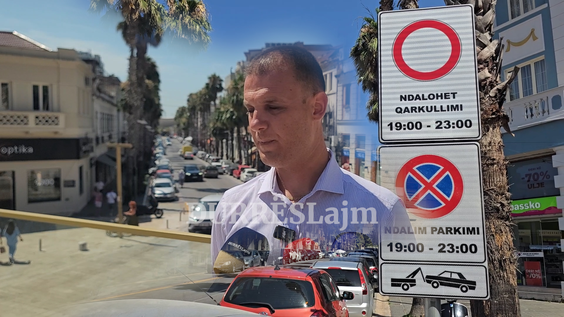 VIDEOLAJM/ Bulevardi “Epidamn” kthehet në pedonale, akset ku do të ndalohet parkimi i makinave