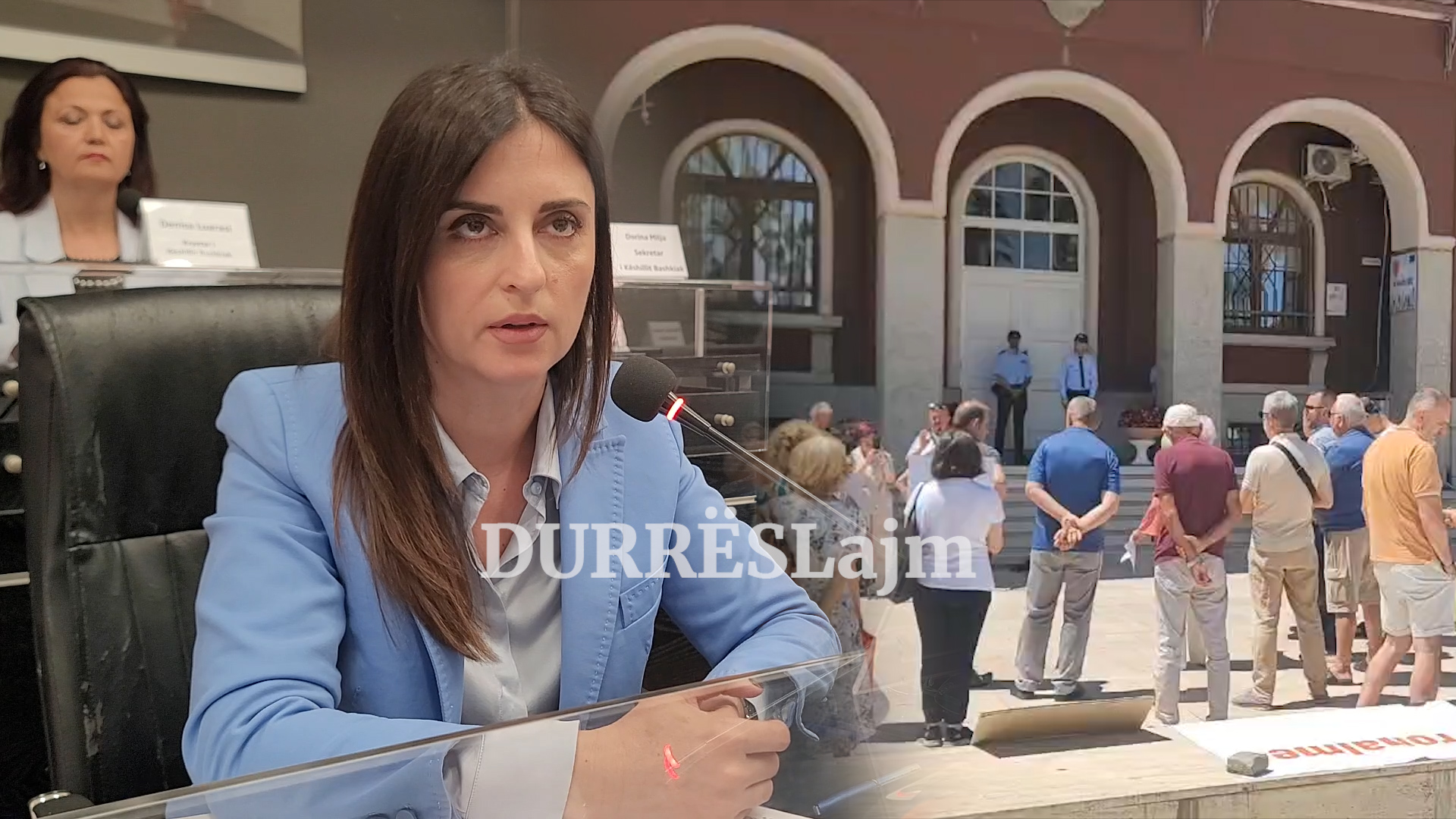 Banorët protestonin jashtë bashkisë, Sako flet për shpronësimet për projektin TID Durrës (VIDEO)