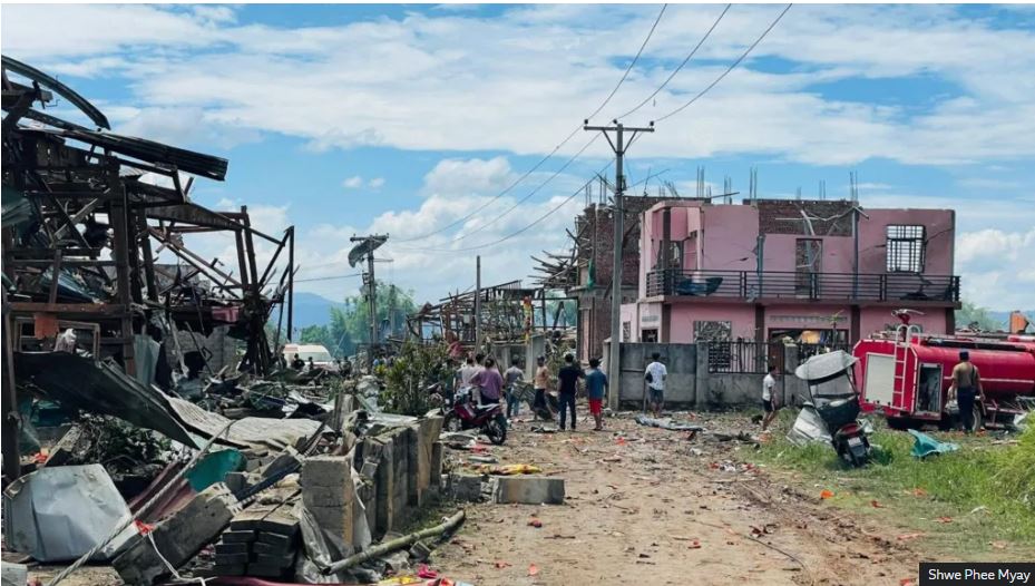 Shpërthim katastrofik në Myanmar, të paktën 46 të vdekur