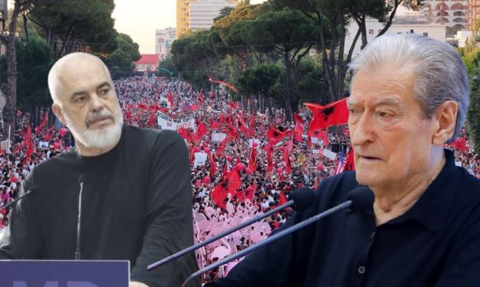 Rama shau protestuesit duke i thënë “f*ck you”/ Berisha: Shokuese, urrejtje pa kufij për shqiptarët, sillet më keq se padrino