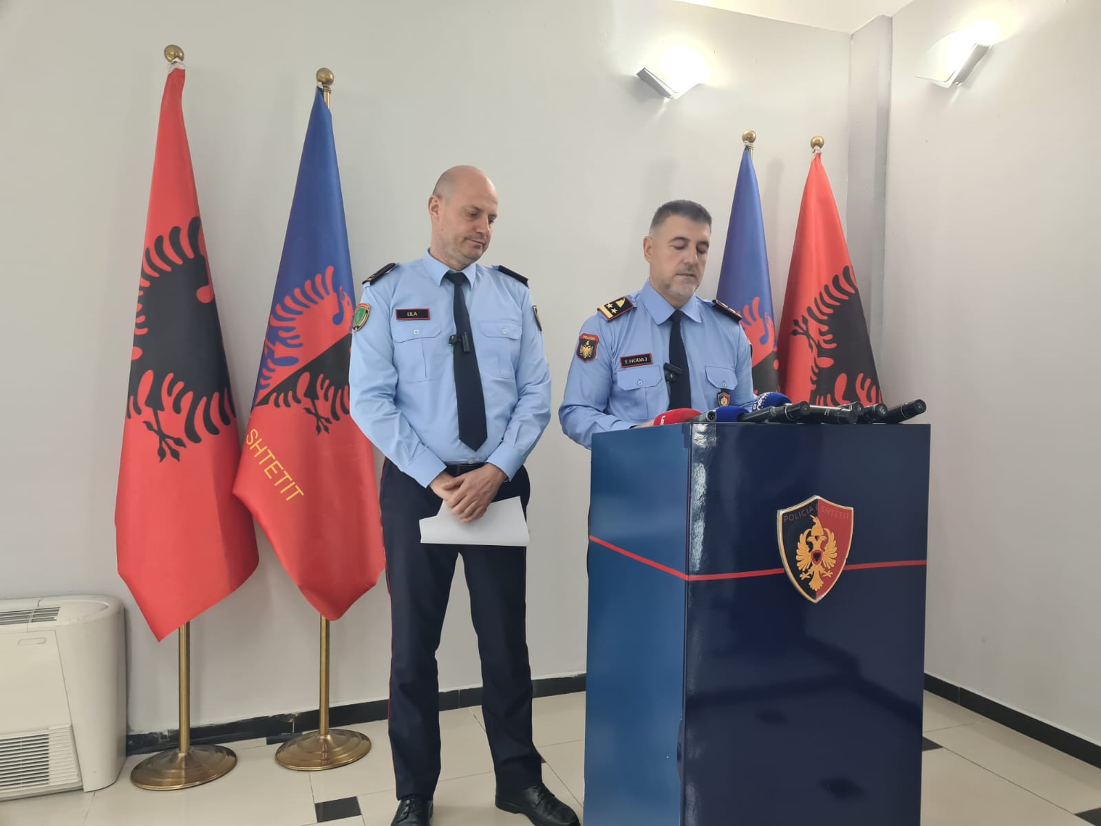Policia e Durrësit në konferencë për shtyp mbi bilancin e punës për muajin maj (VIDEO LIVE)