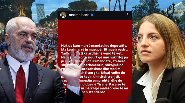 Koçeku sfidon Ramën dhe socialistët: Mandatin ma keni marrë ju mua! Shpërndaje Parlamentin dhe shkojmë në zgjedhje të parakohshme dhe masim forcat