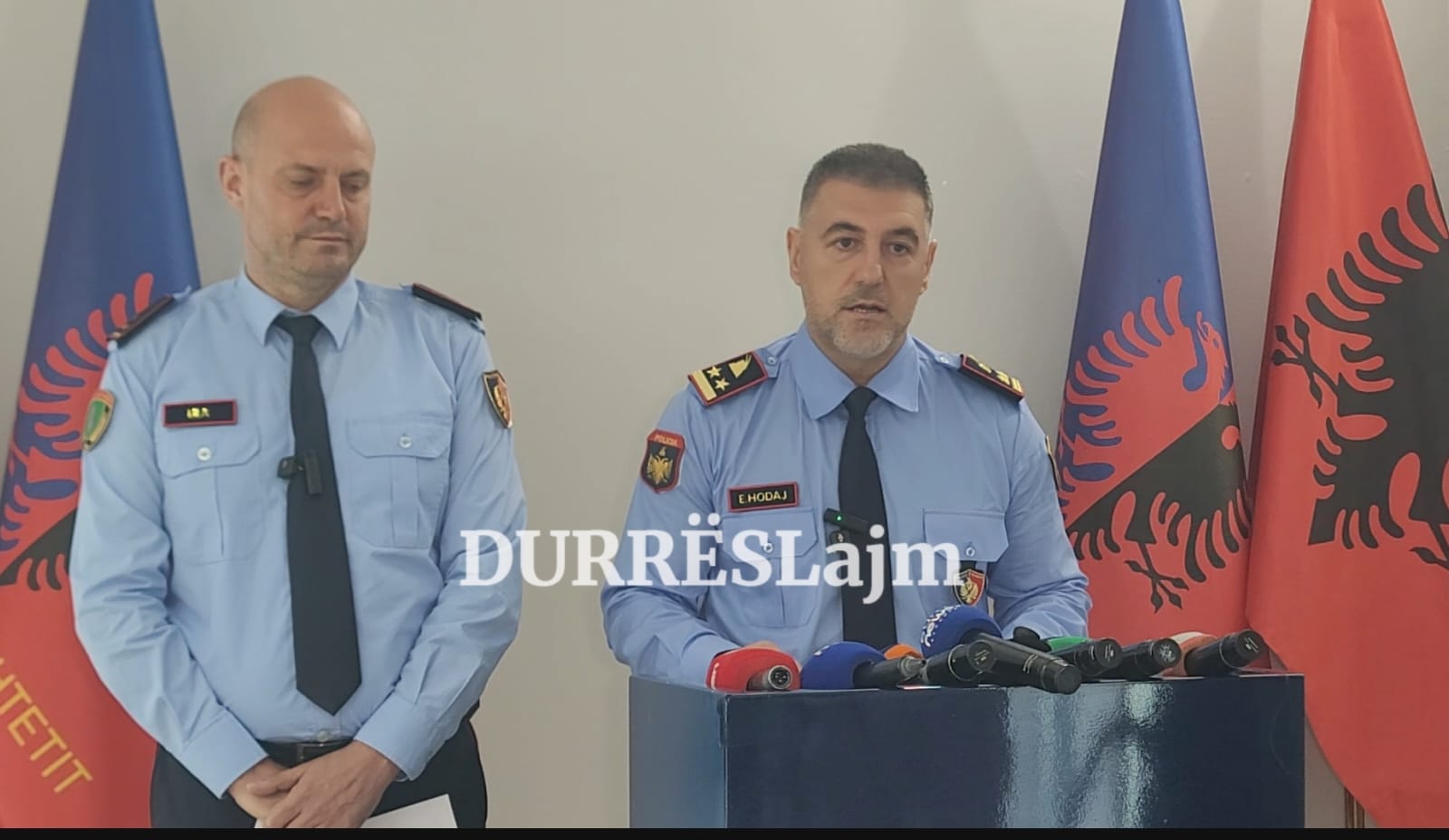 Policia e Durrësit në konferencë për shtyp mbi bilancin e punës për muajin maj: 383 vepra penale me 434 autorë të dyshuar (VIDEO)