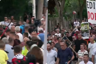 Protestuesit rrethojnë Kuvendin/ Bashkohet edhe grupi që qëndronte te Kryeministria
