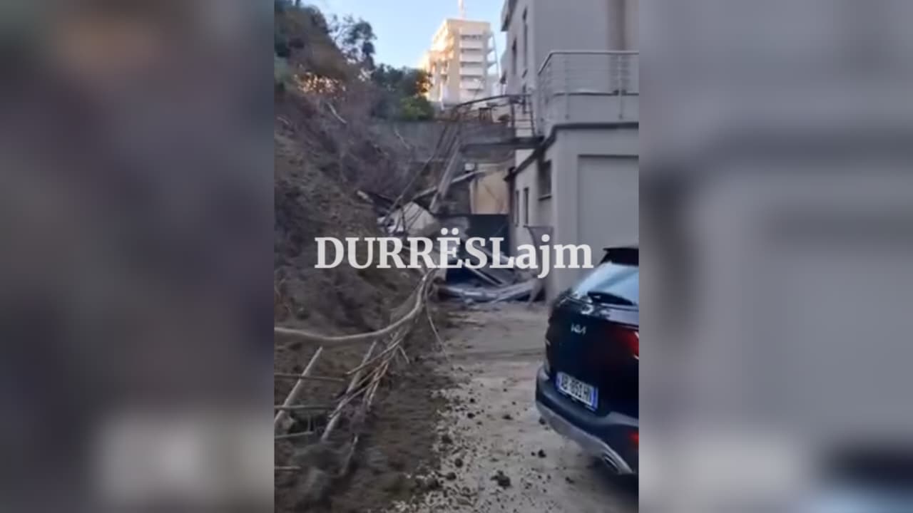 Situatë kritike në Currila, rrëshqet dheu. Evakuohen banorët në orën 04.00 të mëngjesit (VIDEO)