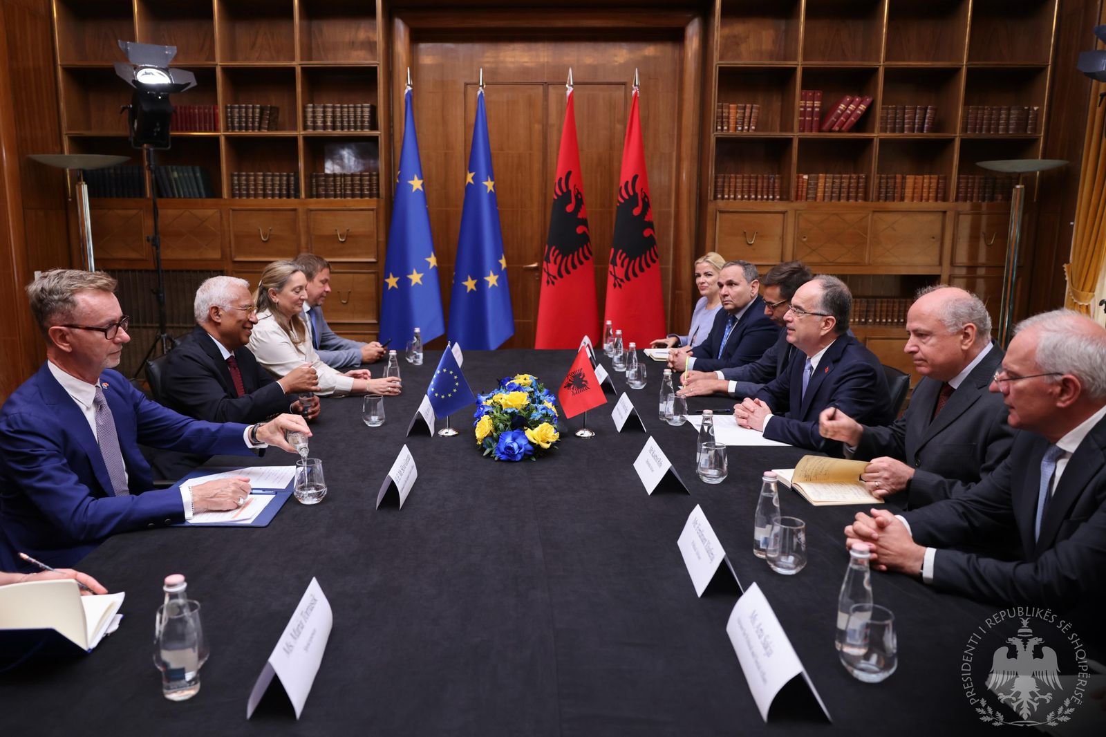 Presidenti Begaj pret në takim presidentin e KE-së, Antonio Costa. Zbardhet fokusi i diskutimit