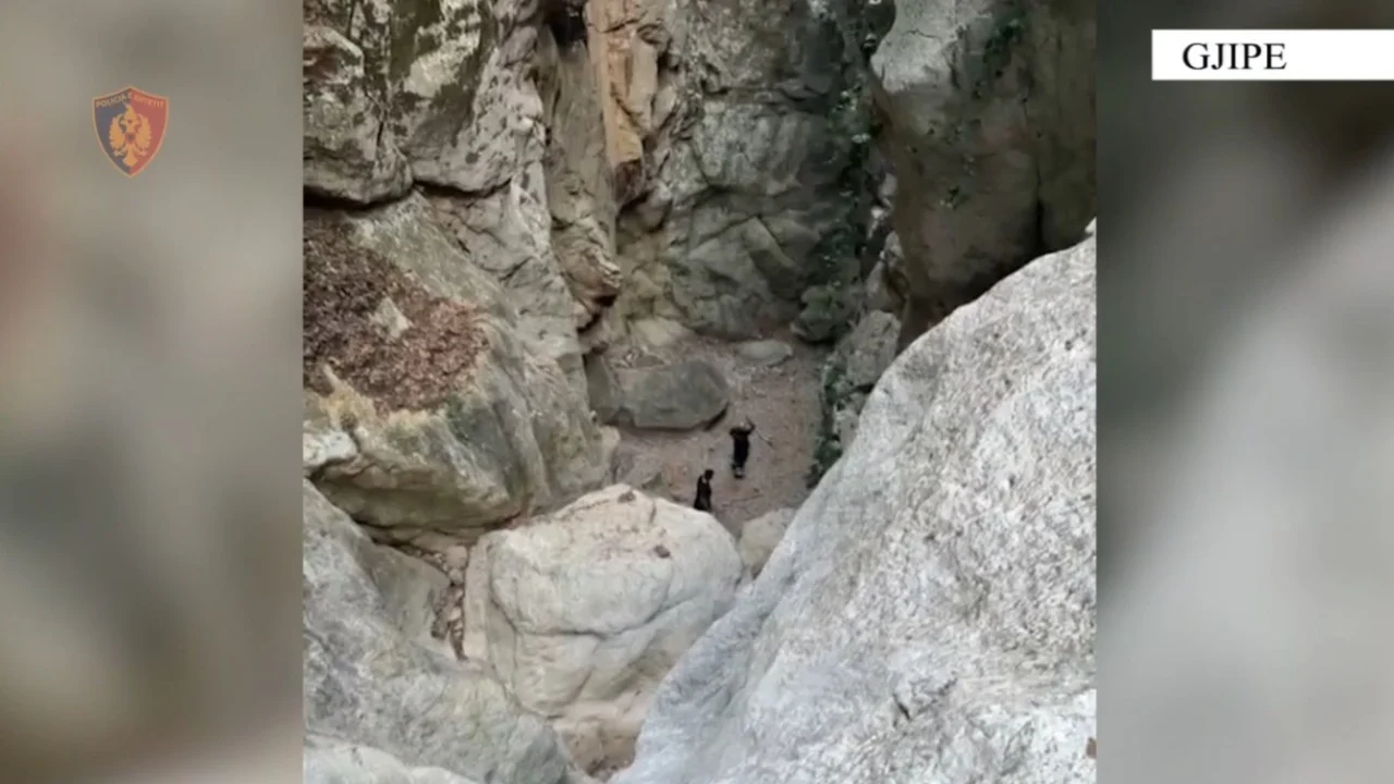 Ranë në greminë gjatë eksplorimit të Kanioneve të Gjipesë, shpëtohen pas 8 orësh 4 turistët polakë