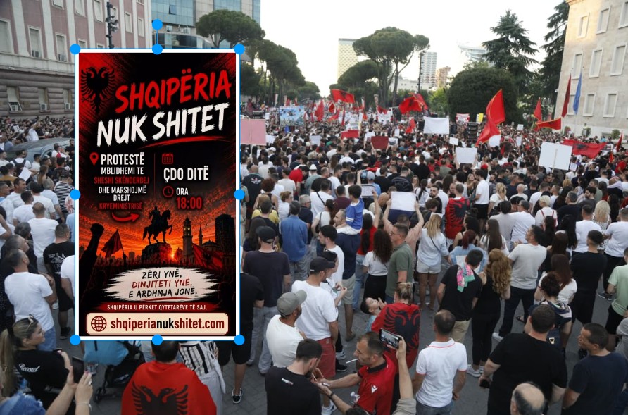 Protestuesit zbresin për të 9-tën ditë radhazi sot në shesh: Shqipëria i përket qytetarëve të saj