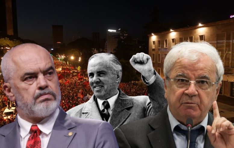 Protestat/ Spartak Ngjela tregon arsyet pse Rama po tenton të imitojë diktatorin Hoxha: Nuk e ka kohën aktuale në favor, Enveri fitonte nga gryka e pushkës
