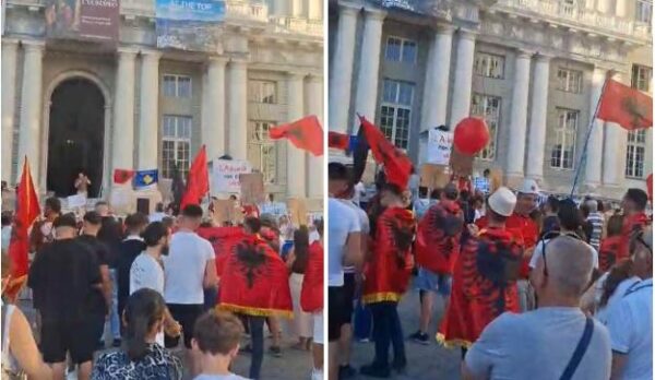 Paralelisht me Tiranën, protestë e shqiptarëve edhe në Genova: Rama të japë dorëheqjen, nuk mund të heshtim më!