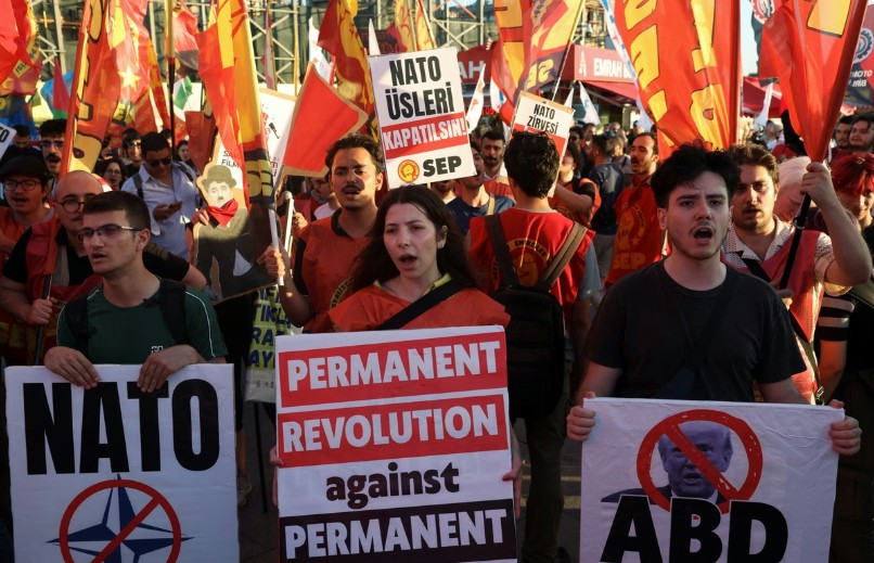 Protesta anti-NATO në Turqi, autoritetet arrestojnë mbi 100 persona pak para samitit të aleancës