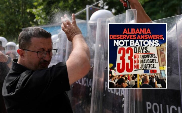 Dhuna ndaj protestuesve, Partia Demokratike Europiane reagon sërish për protestat kundër Ramës: Nuk mund t’u përgjigjeni qytetarëve me shkopinj gome
