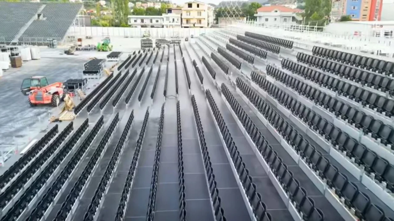 Kanye West në Tiranë më 11 korrik, Rama publikon video nga punimet në stadiumin e ngritur për koncertin